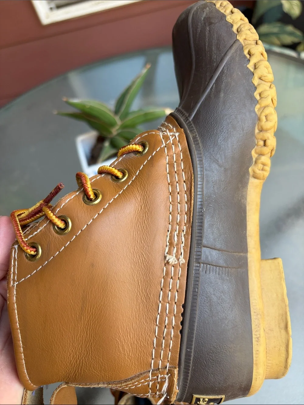 Womens's Brown and Black Waterproof Duck Boots